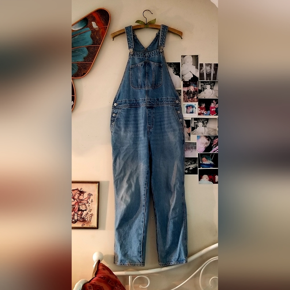Vintage 90s Old Navy Denim Overalls